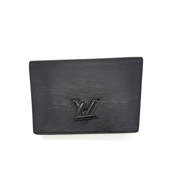 Louis Vuitton LV Twist Clutch in Black Epi Leather*BEAUTIFUL CLUTCH - Picture 3 of 11